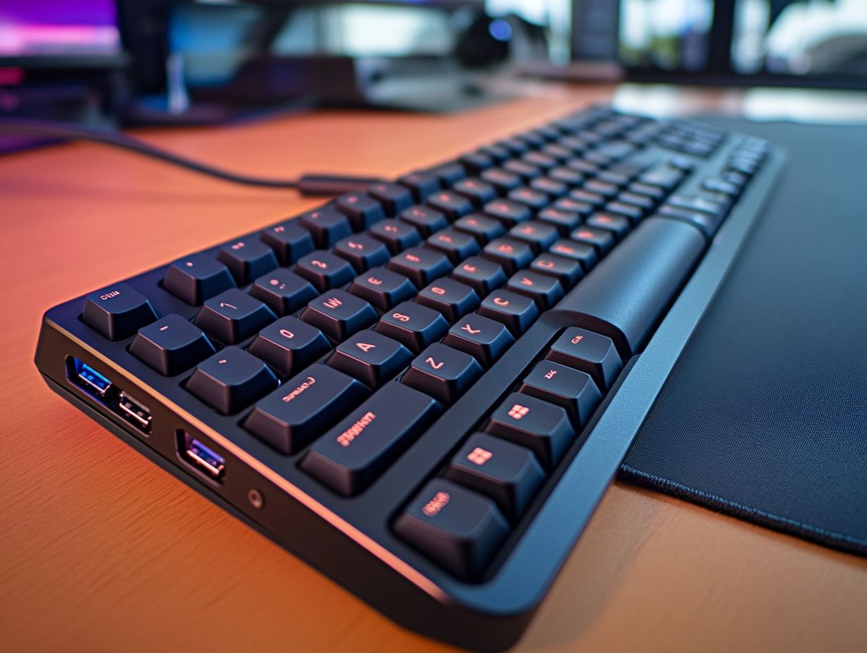 Top-rated keyboards with built-in USB hubs