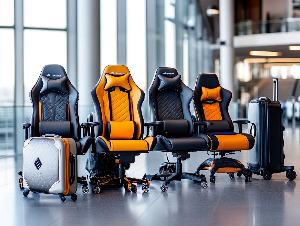 Lightweight gaming chair alternatives for travel