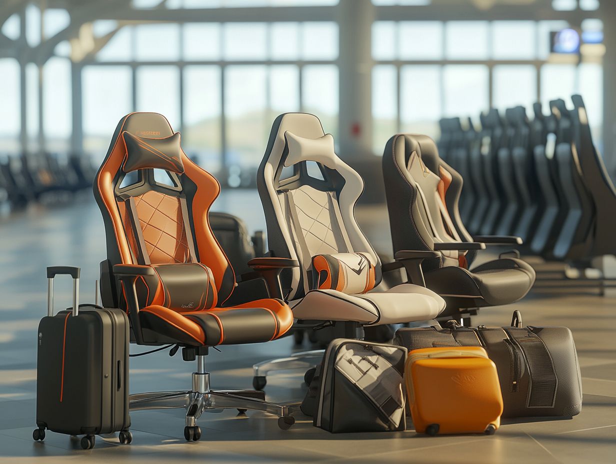 What are the benefits of using the best lightweight gaming chairs for travel?