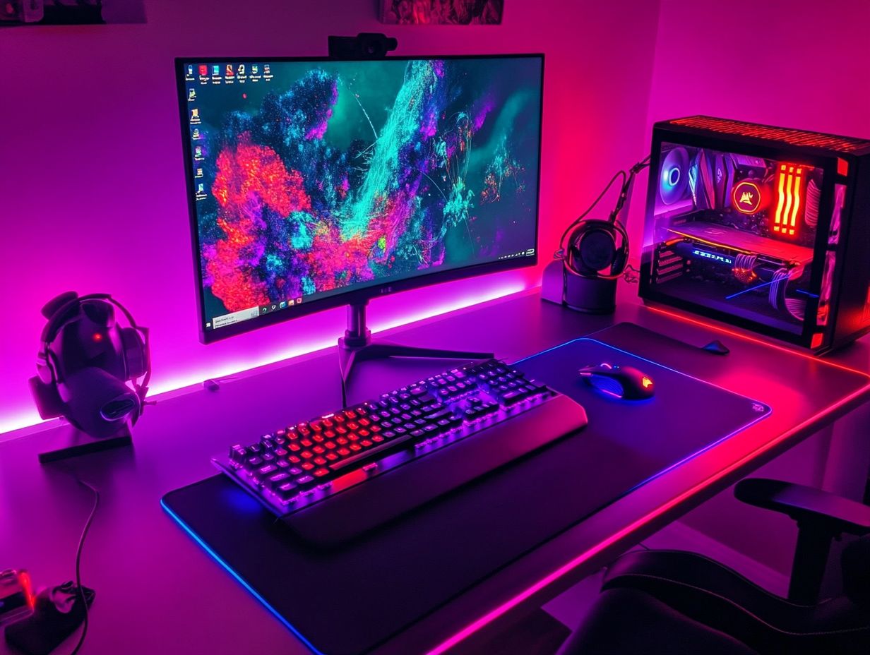 5. RGB Gaming Chair