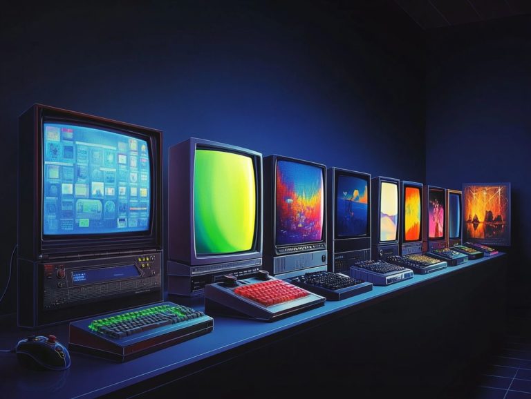 the evolution of gaming monitors over the years