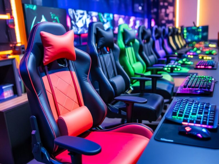 the impact of color on gaming chair selection