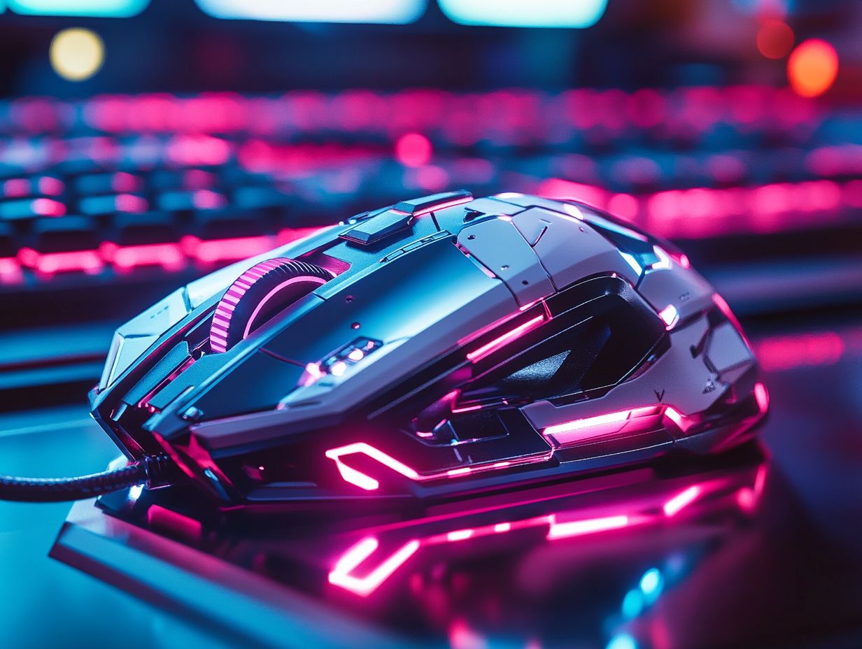 What is sensor technology and how does it impact gaming mice?