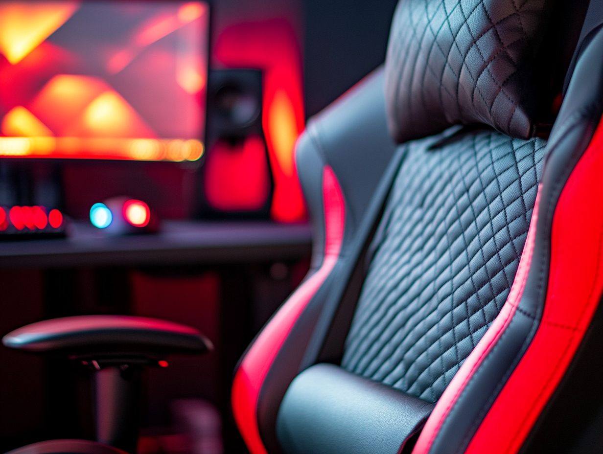 Pain and Discomfort in Gaming Chairs