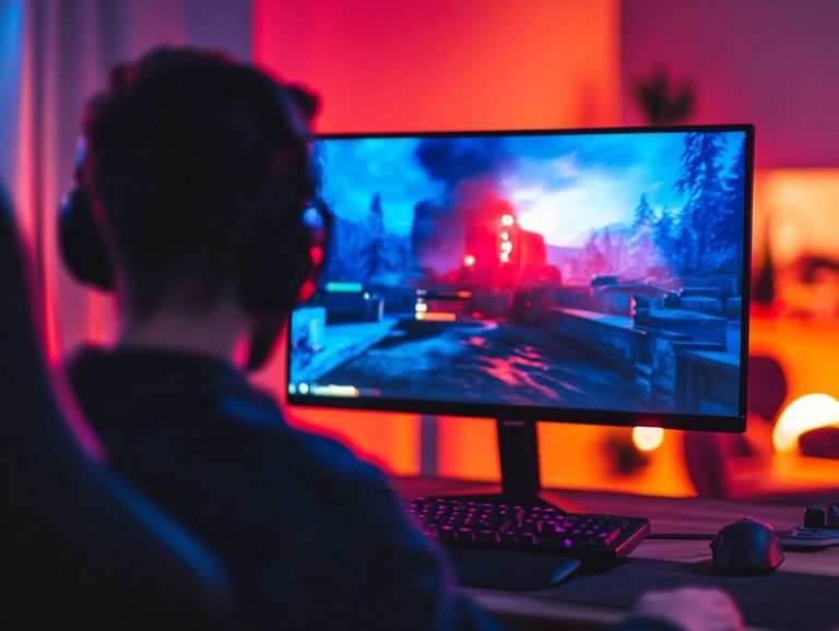 the role of contrast ratio in gaming monitors