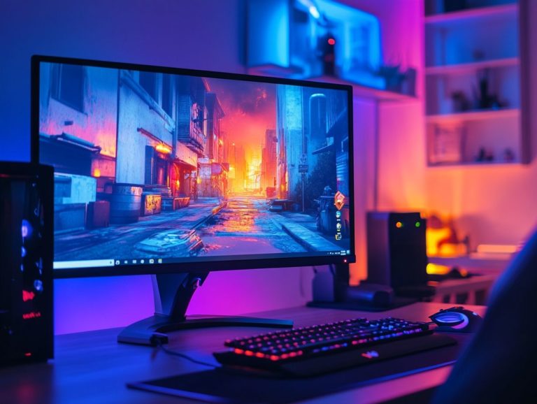 the role of hdr in gaming monitors