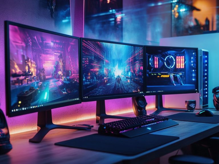 top 5 immersive gaming monitors