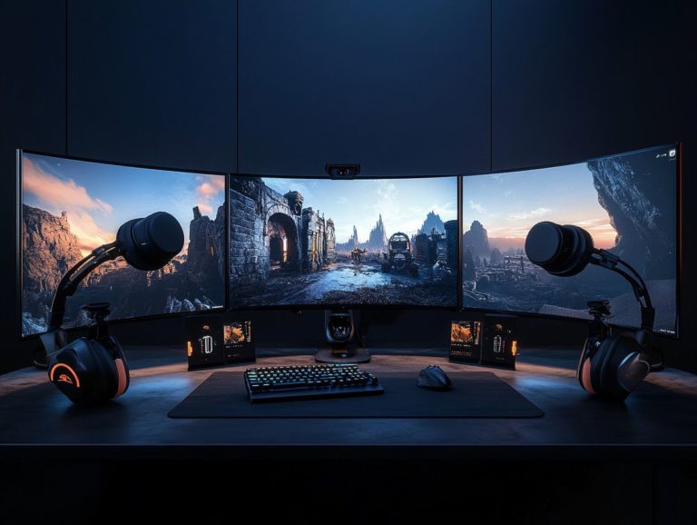 top 5 monitors for virtual reality gaming