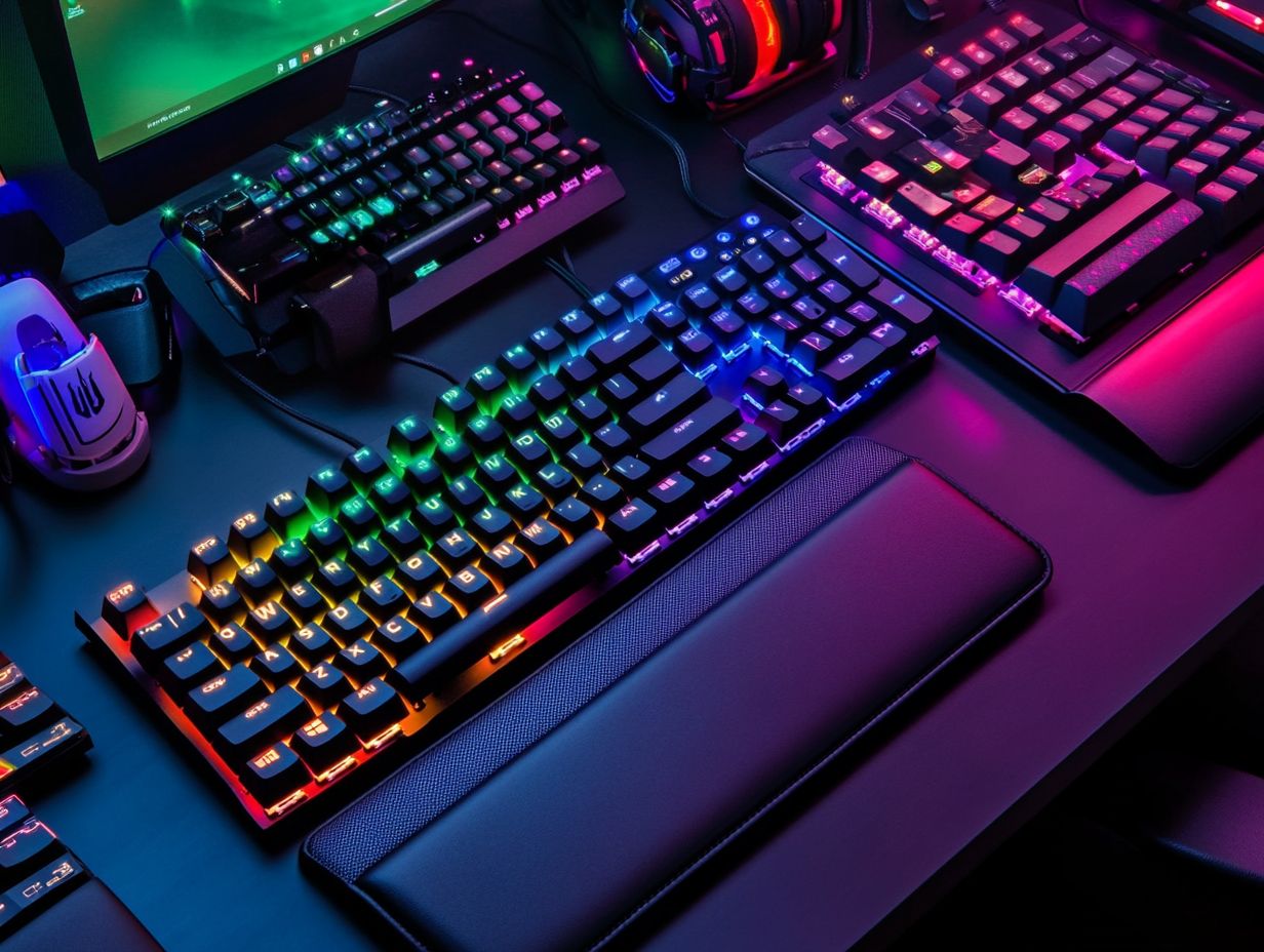 Top 5 RGB Keyboards for Ultimate Gaming Experience.