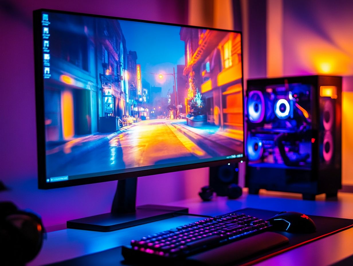 What Are the Key Features to Consider When Choosing a Gaming Monitor with Adaptive Sync?