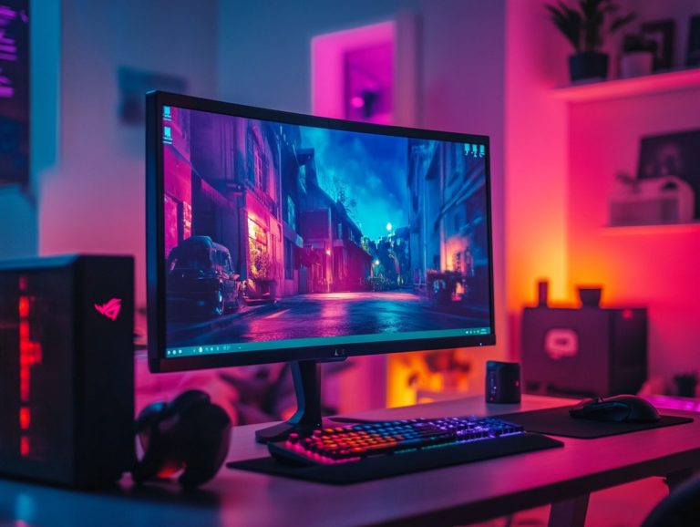 understanding the basics of gaming monitor specs