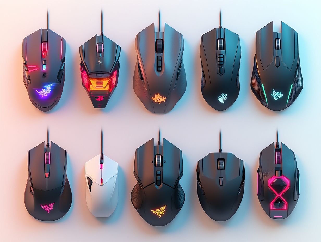 Infographic on Key Takeaways for Gaming Mice