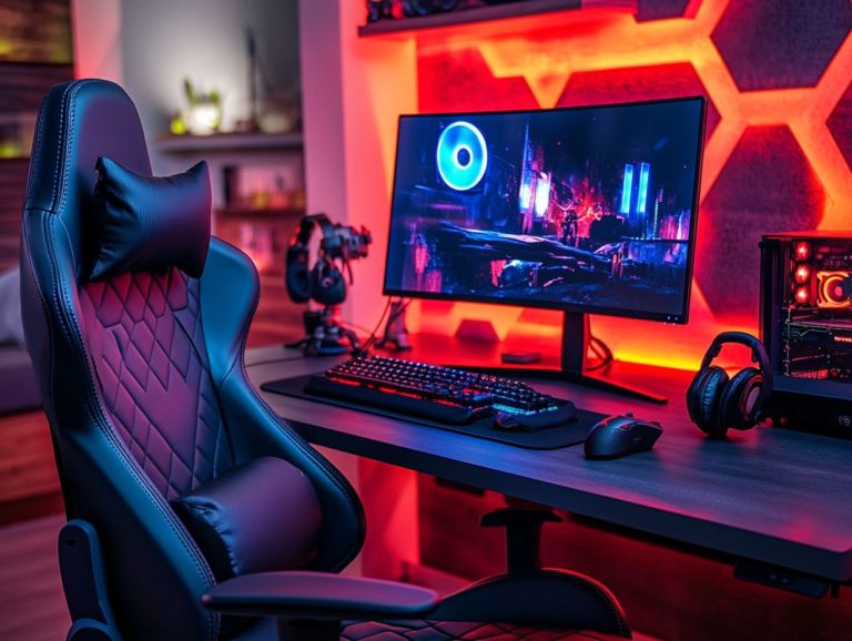 what are the best practices for gaming chair setup?