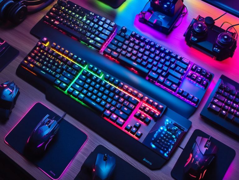 what are the top brands for gaming keyboards?