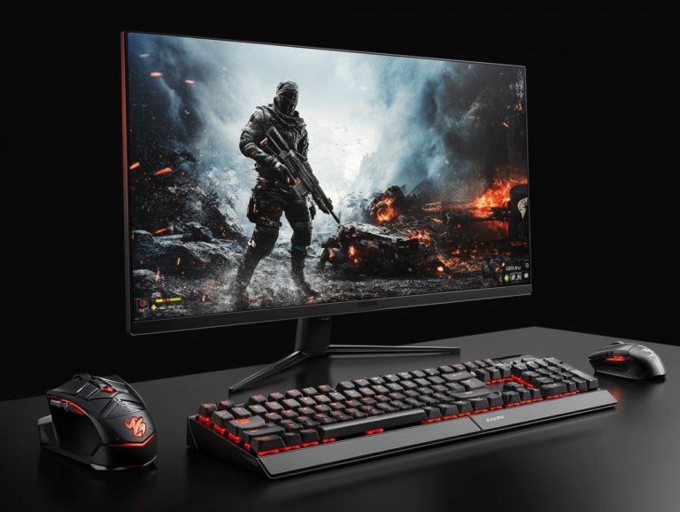 what are the top features of gaming monitors?