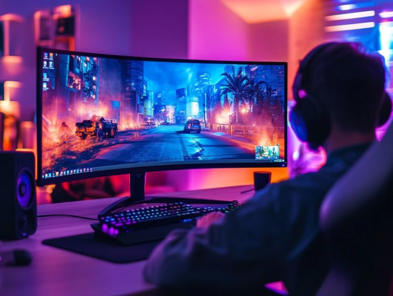 what is the impact of monitor size on gaming?