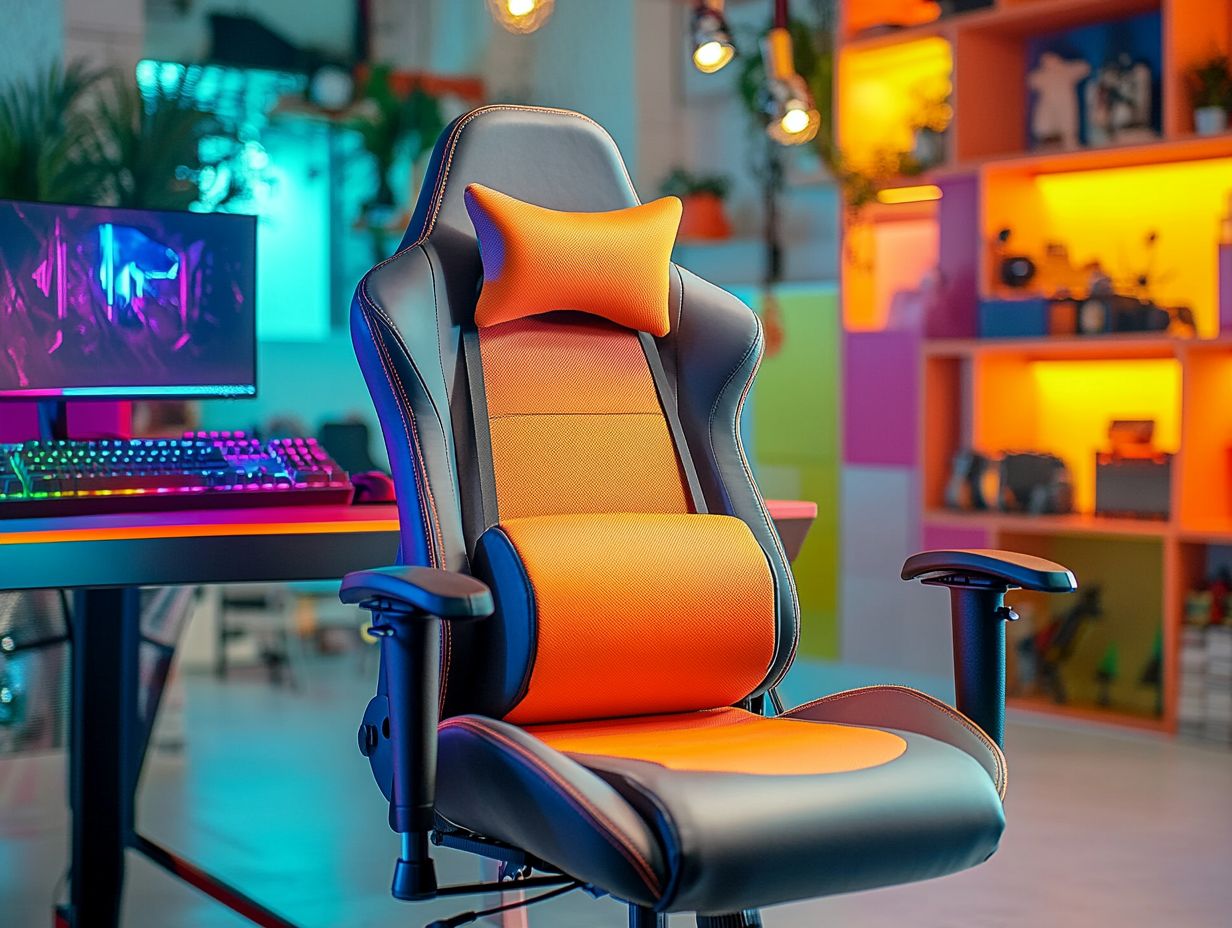 What are the most common materials used in gaming chairs?