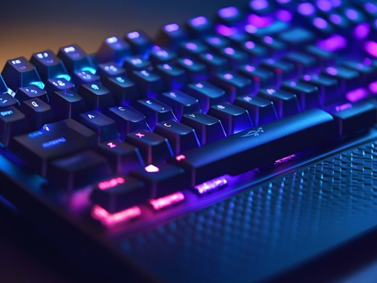 what specs should a gaming keyboard have?